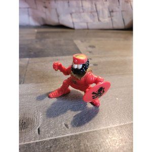 Red soldier‎ lion kingdom shield action figure toy as is